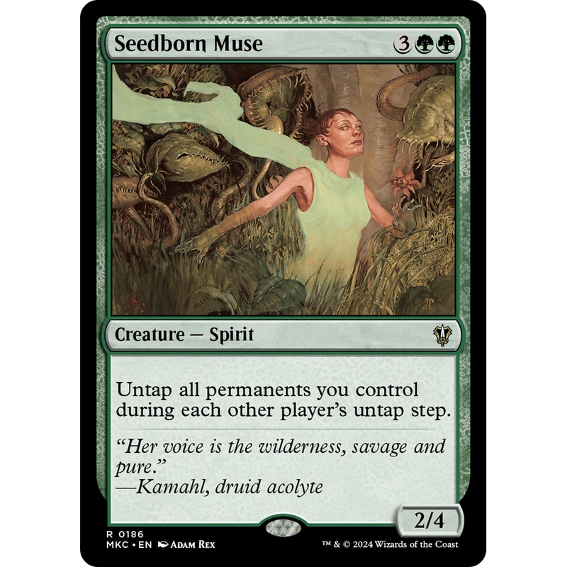 Seedborn Muse (MKC-186) - Murders at Karlov Manor Commander
