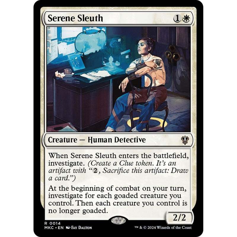 Serene Sleuth (MKC-014) - Murders at Karlov Manor Commander