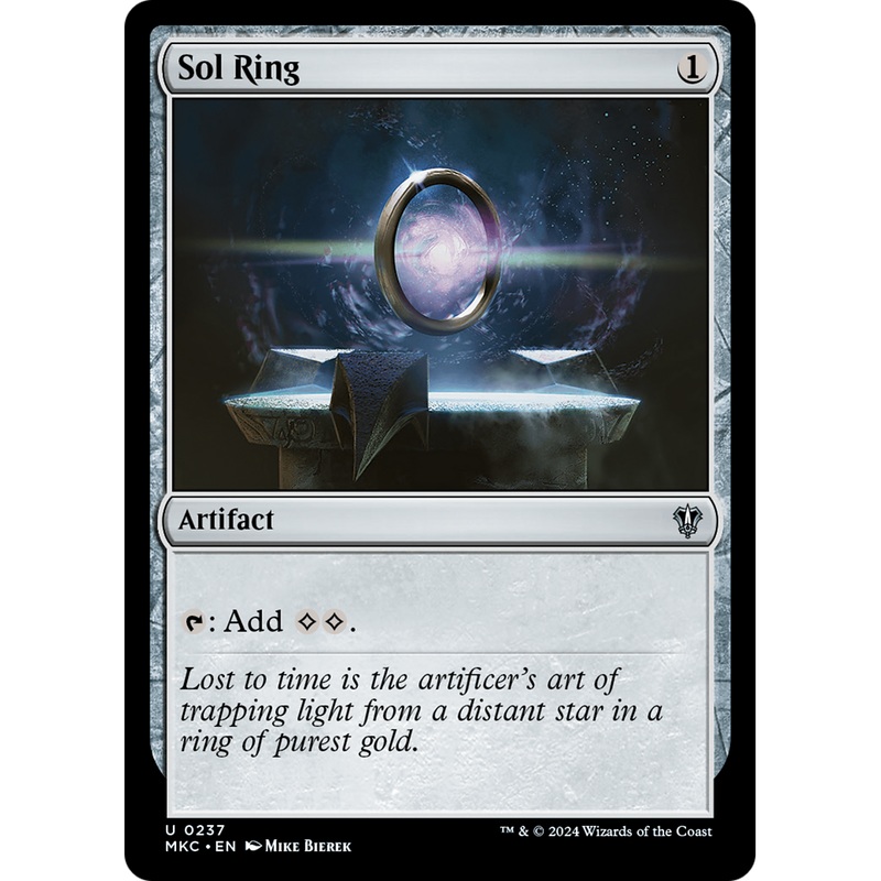Sol Ring (MKC-237) - Murders at Karlov Manor Commander