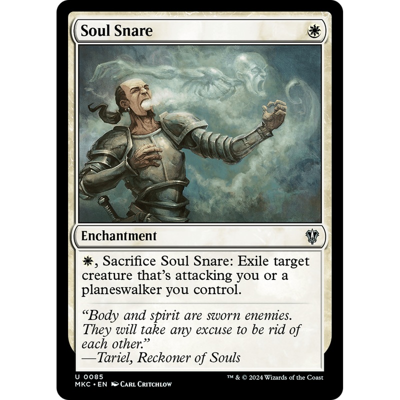 Soul Snare (MKC-085) - Murders at Karlov Manor Commander