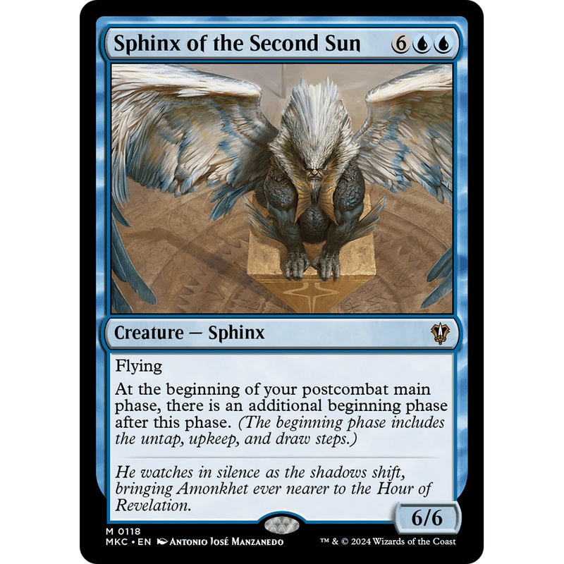 Sphinx of the Second Sun (MKC-118) - Murders at Karlov Manor Commander