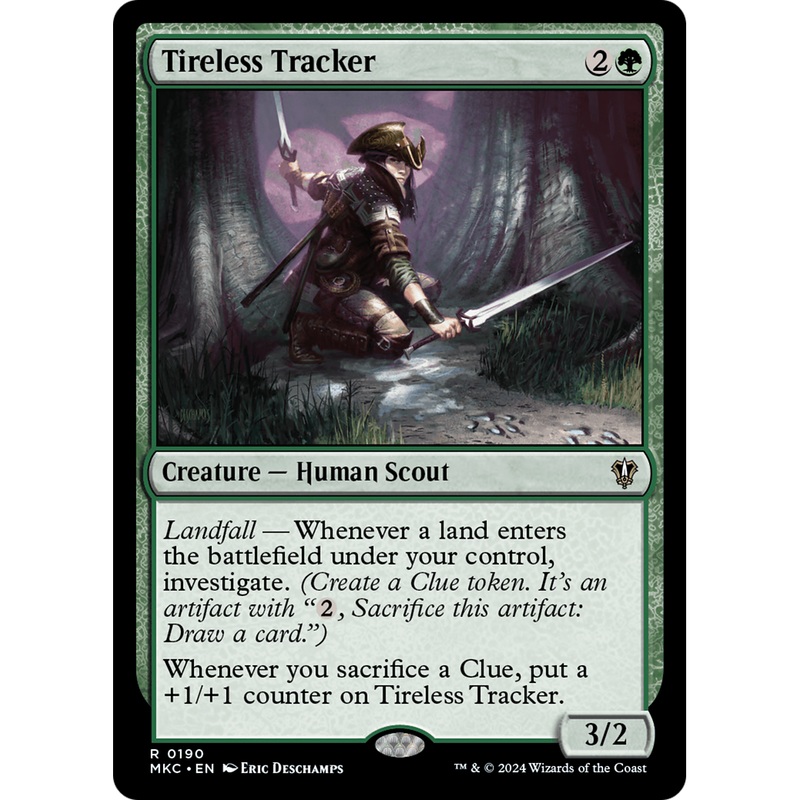 Tireless Tracker (MKC-190) - Murders at Karlov Manor Commander