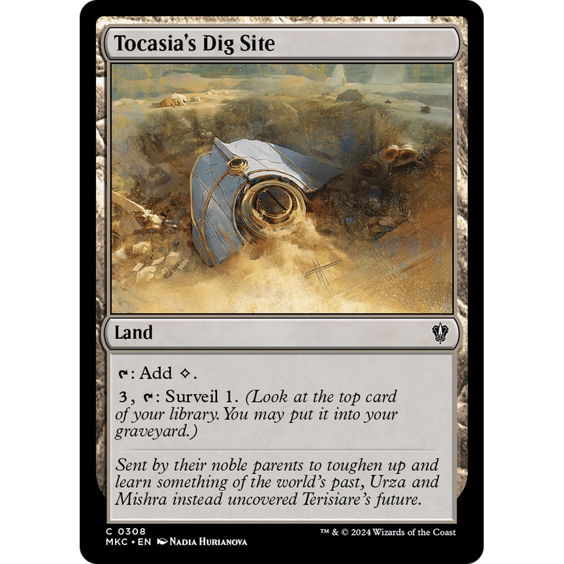 Tocasia's Dig Site (MKC-308) - Murders at Karlov Manor Commander