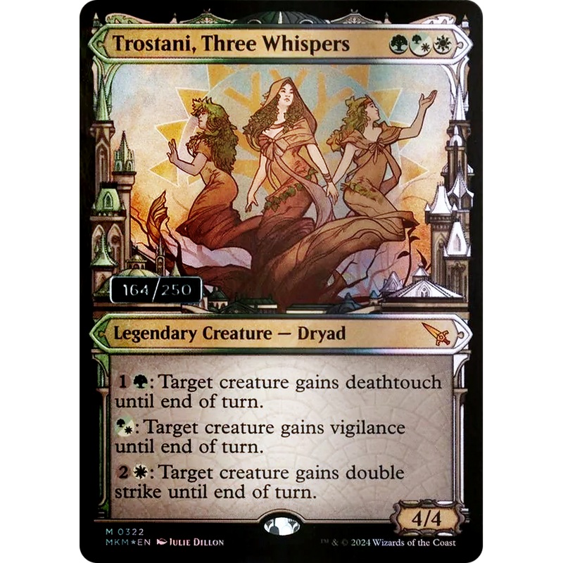Trostani, Three Whispers (MKM-322Z) - Murders at Karlov Manor Foil