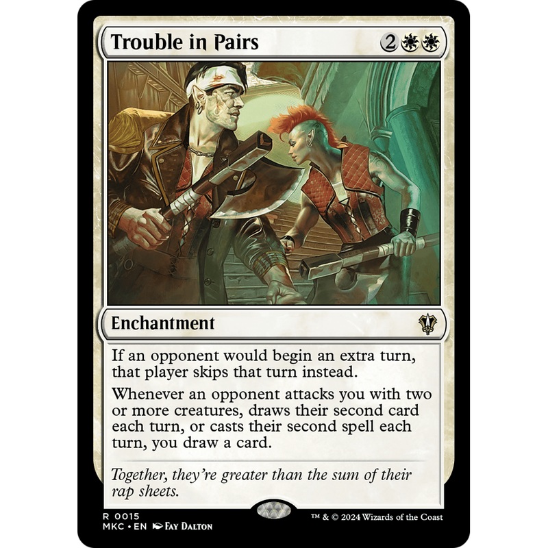 Trouble in Pairs (MKC-015) - Murders at Karlov Manor Commander