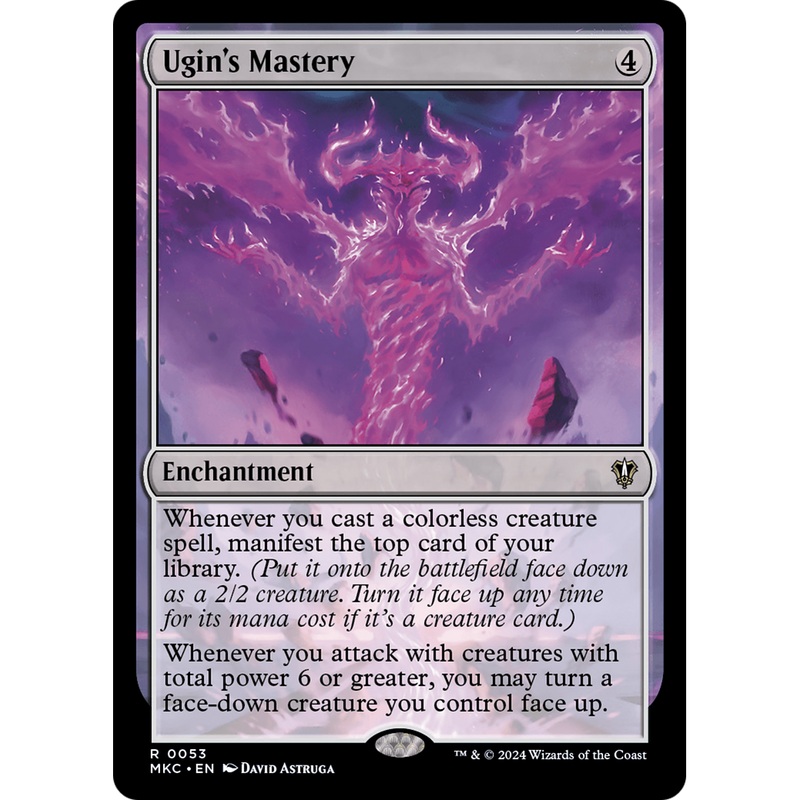 Ugin's Mastery (MKC-053) - Murders at Karlov Manor Commander