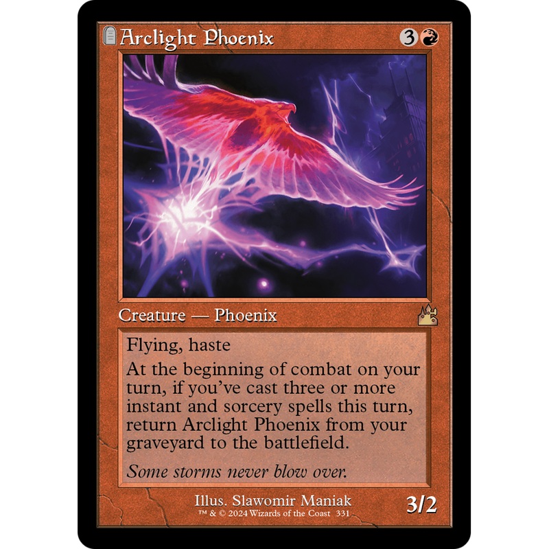 Arclight Phoenix (RVR-331) - Ravnica Remastered: (tombstone)