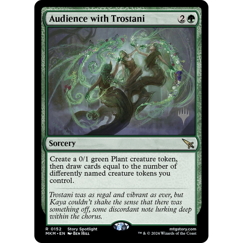 Audience with Trostani (PPMKM-152P) - Murders at Karlov Manor Promos Foil