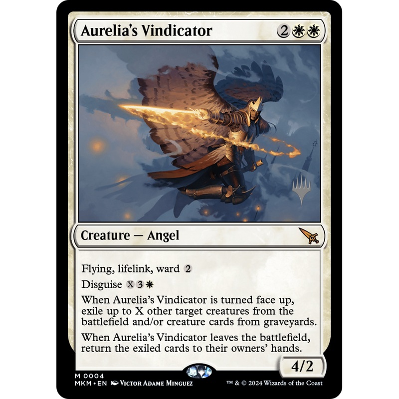 Aurelia's Vindicator (PPMKM-04P) - Murders at Karlov Manor Promos