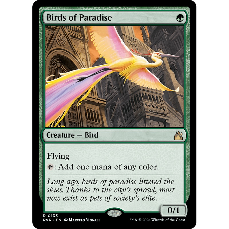 Birds of Paradise (RVR-133) - Ravnica Remastered