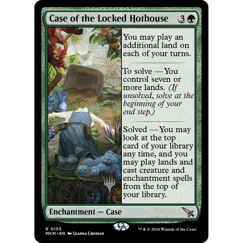 Case of the Locked Hothouse (PPMKM-155P) - Murders at Karlov Manor Promos