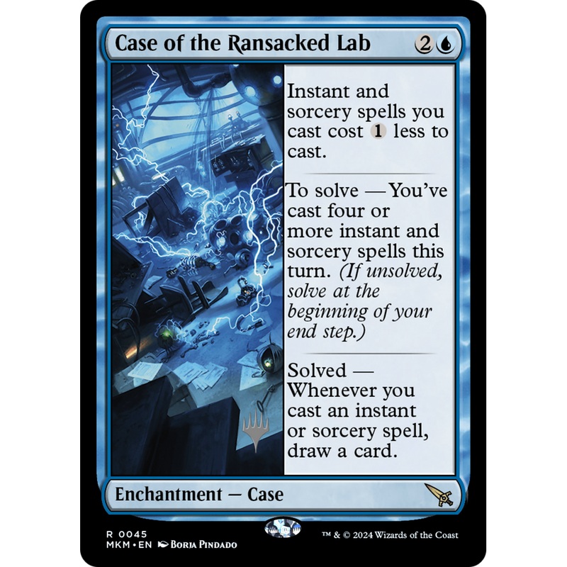 Case of the Ransacked Lab (PPMKM-45P) - Murders at Karlov Manor Promos
