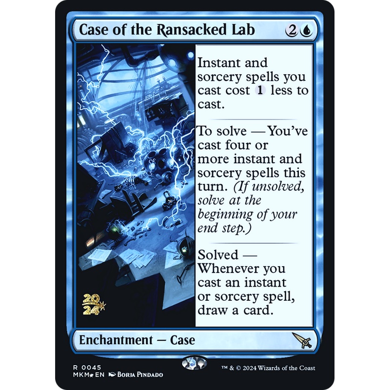 Case of the Ransacked Lab (PRE-45S) - Murders at Karlov Manor Promos Foil