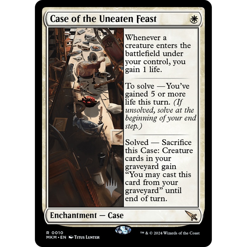 Case of the Uneaten Feast (PPMKM-10P) - Murders at Karlov Manor Promos