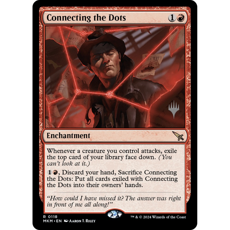 Connecting the Dots (PPMKM-118P) - Murders at Karlov Manor Promos