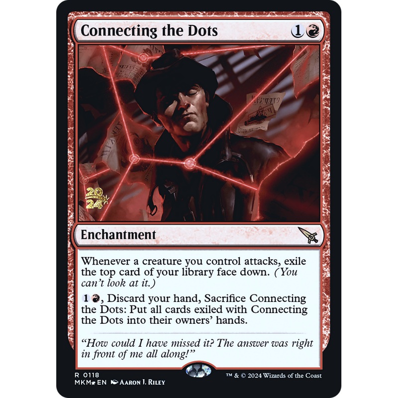 Connecting the Dots (PRE-118S) - Murders at Karlov Manor Promos Foil