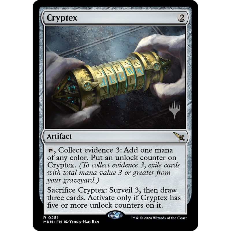 Cryptex (PPMKM-251P) - Murders at Karlov Manor Promos