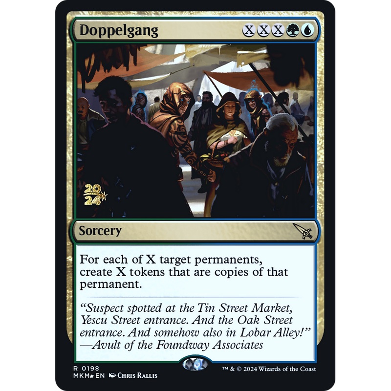 Doppelgang (PRE-198S) - Murders at Karlov Manor Promos Foil