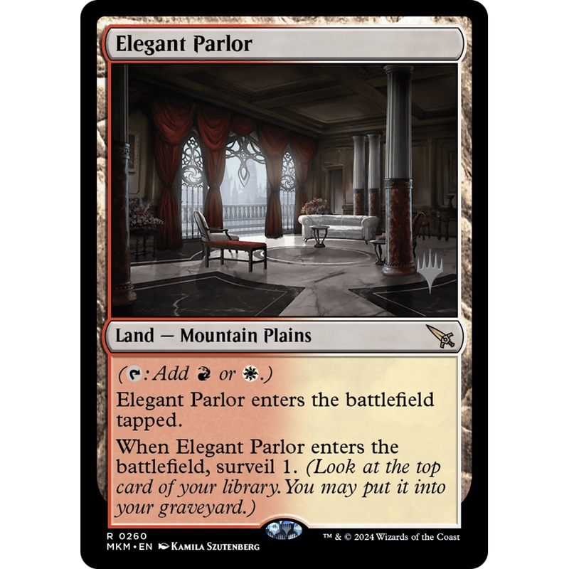Elegant Parlor (PPMKM-260P) - Murders at Karlov Manor Promos