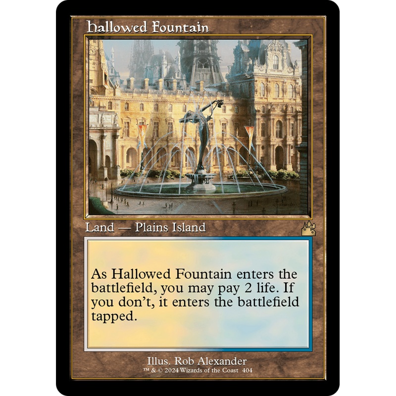Hallowed Fountain (RVR-404) - Ravnica Remastered