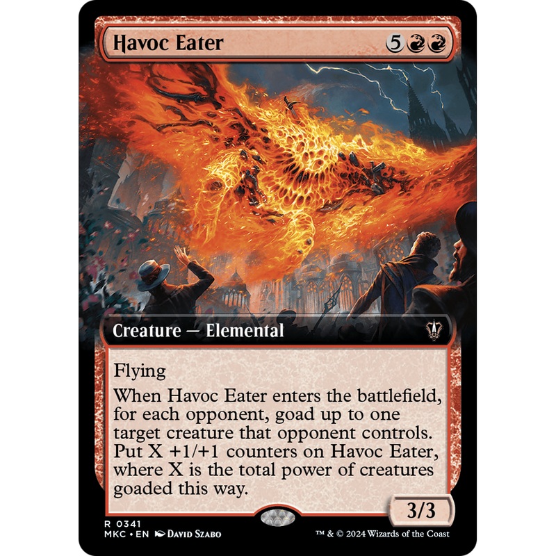 Havoc Eater (MKC-341) - Murders at Karlov Manor Commander: (Extended Art)
