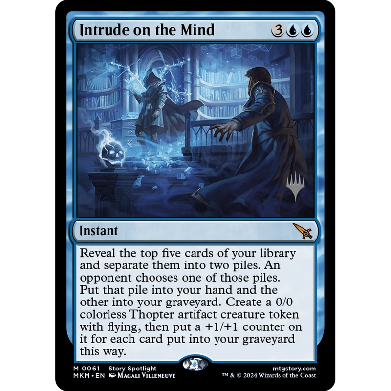 Intrude on the Mind (PPMKM-61P) - Murders at Karlov Manor Promos