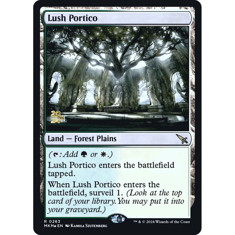 Lush Portico (PRE-263S) - Murders at Karlov Manor Promos Foil