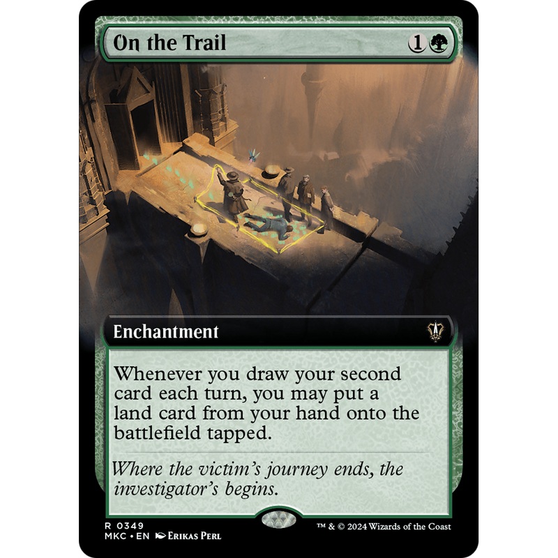 On the Trail (MKC-349) - Murders at Karlov Manor Commander: (Extended Art)
