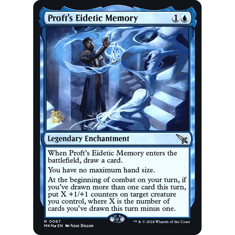 Proft's Eidetic Memory (PRE-67S) - Murders at Karlov Manor Promos Foil