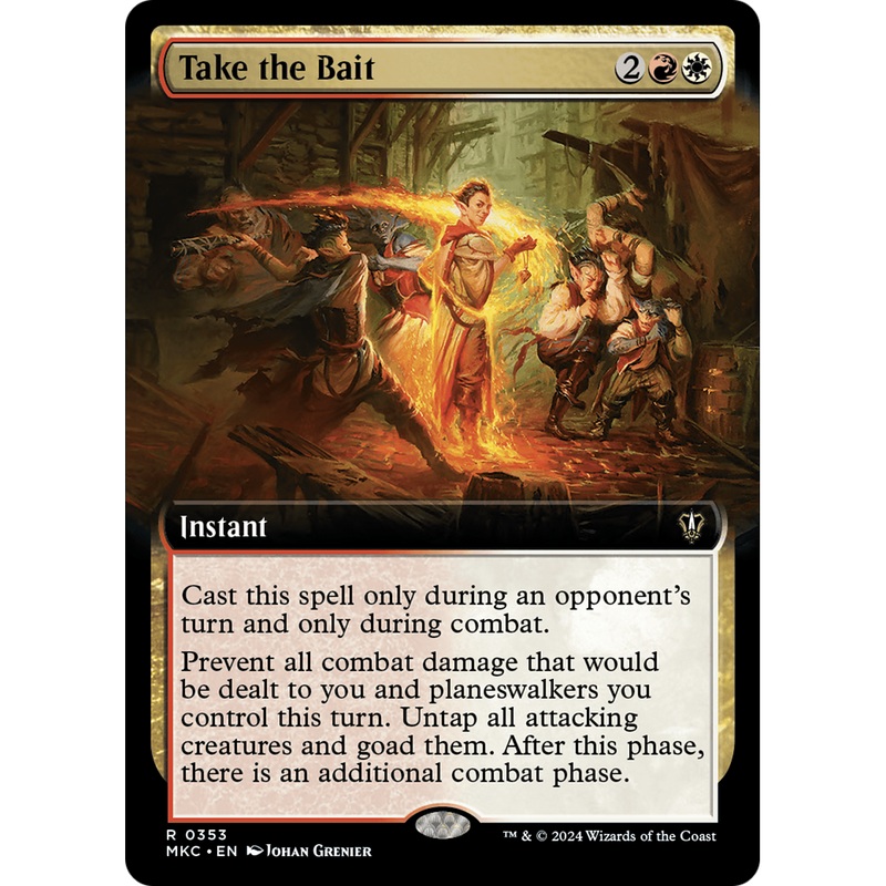 Take the Bait (MKC-353) - Murders at Karlov Manor Commander: (Extended Art)