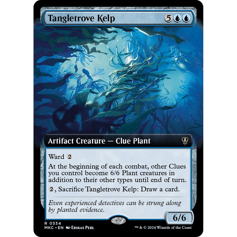 Tangletrove Kelp (MKC-334) - Murders at Karlov Manor Commander: (Extended Art)