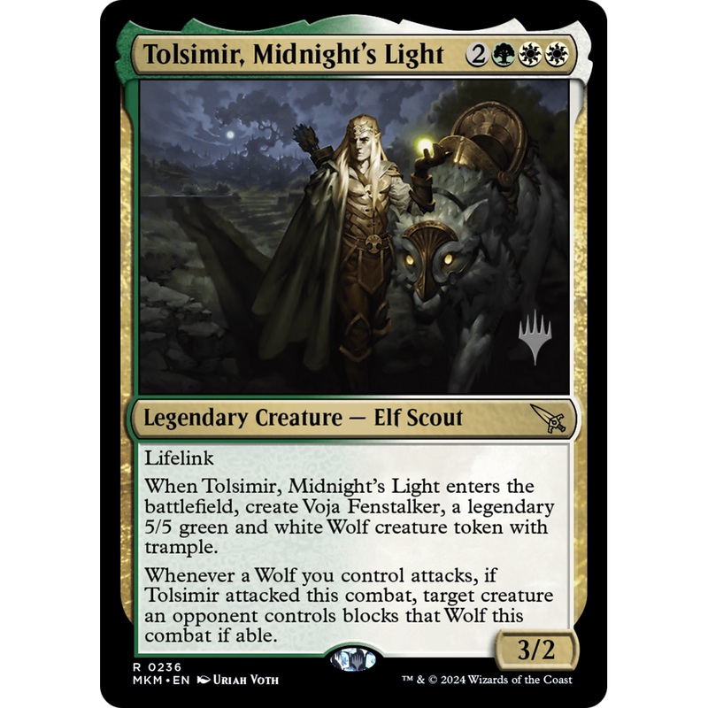 Tolsimir, Midnight's Light (PPMKM-236P) - Murders at Karlov Manor Promos
