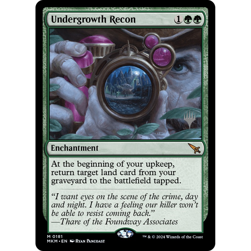 Undergrowth Recon (PPMKM-181P) - Murders at Karlov Manor Promos