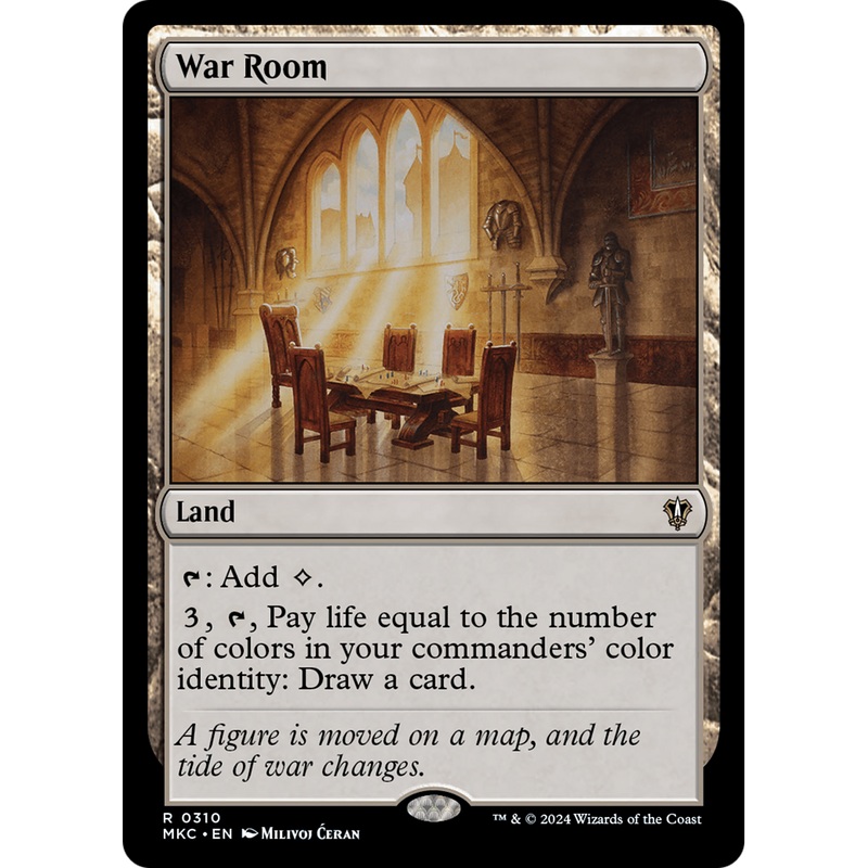 War Room (MKC-310) - Murders at Karlov Manor Commander