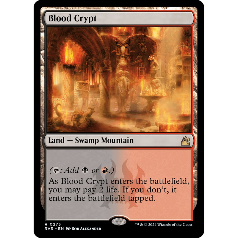Blood Crypt (RVR-273) - Ravnica Remastered