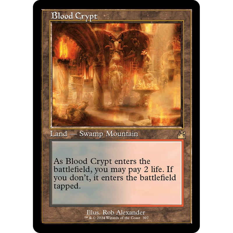 Blood Crypt (RVR-397) - Ravnica Remastered