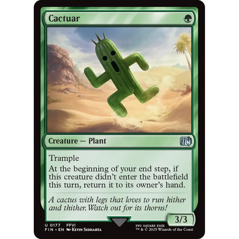 Cactuar (FIN-177) - FINAL FANTASY Foil