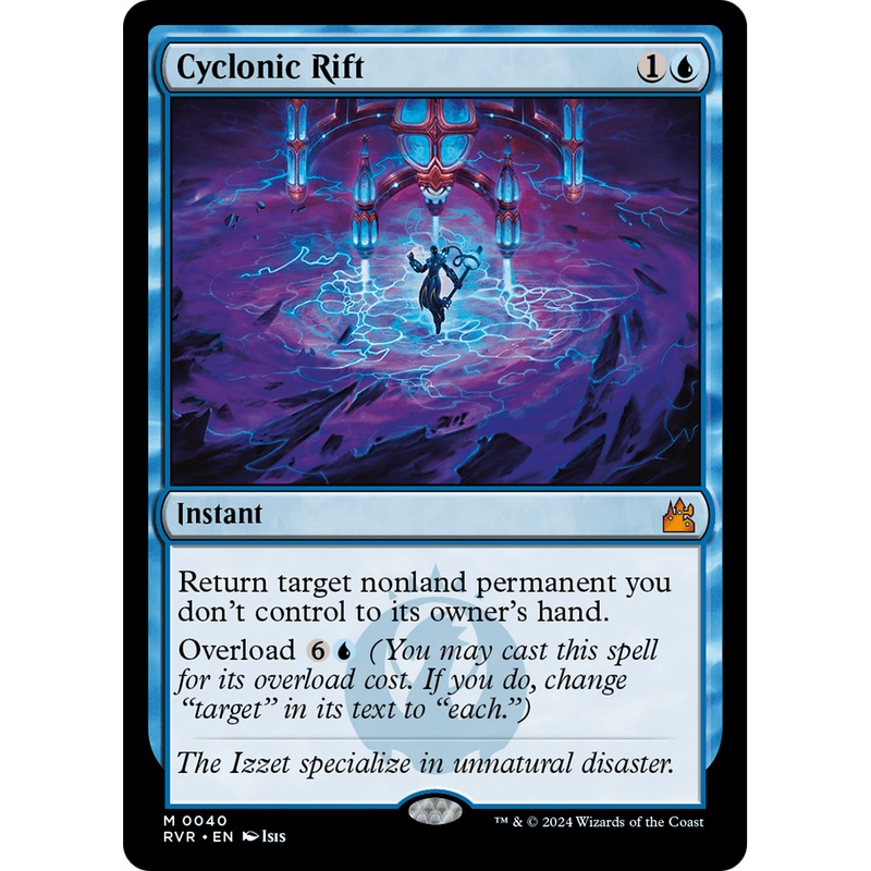 Cyclonic Rift (RVR-040) - Ravnica Remastered Foil