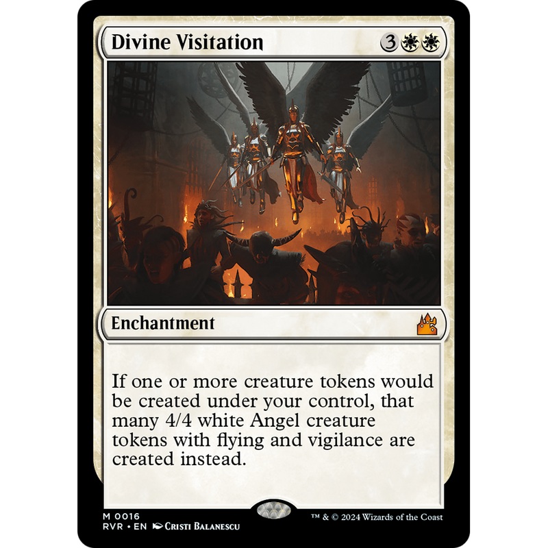 Divine Visitation (RVR-016) - Ravnica Remastered