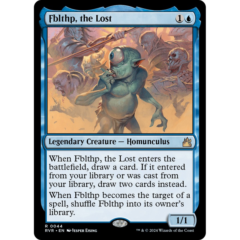 Fblthp, the Lost (RVR-044) - Ravnica Remastered Foil