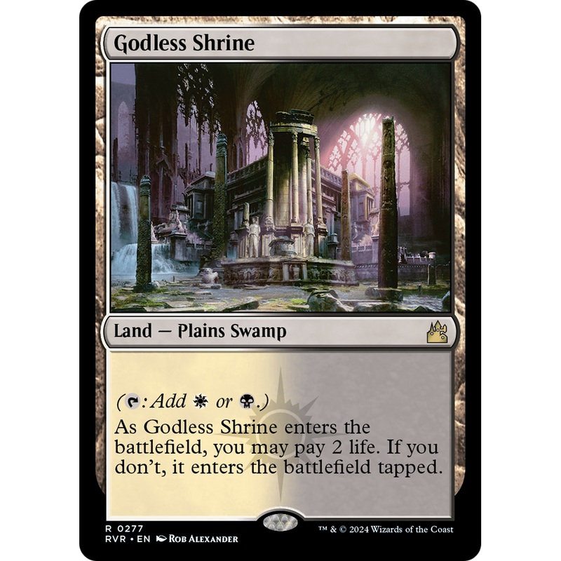 Godless Shrine (RVR-277) - Ravnica Remastered Foil