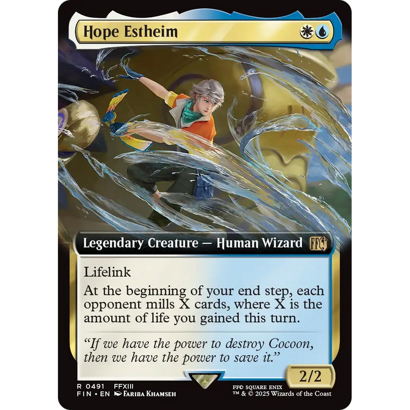 Hope Estheim (FIN-491) - FINAL FANTASY: (Extended Art) Foil