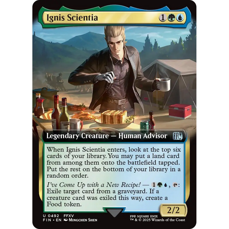Ignis Scientia (FIN-492) - FINAL FANTASY: (Extended Art)