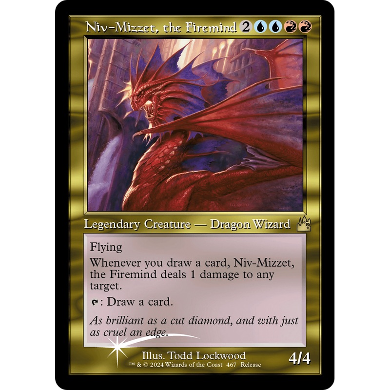 Niv-Mizzet, the Firemind (LARP-467) - Ravnica Remastered Foil