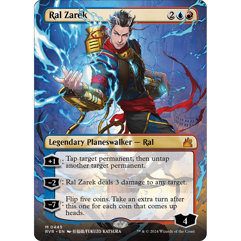 Ral Zarek (RVR-445) - Ravnica Remastered (Borderless)