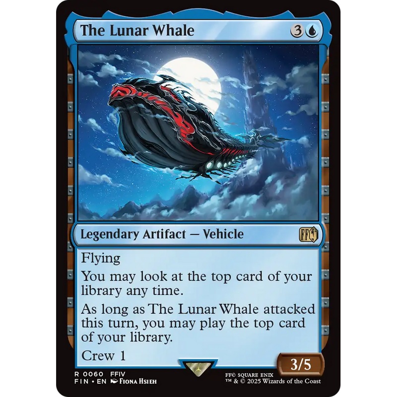 The Lunar Whale (FIN-060) - FINAL FANTASY Foil