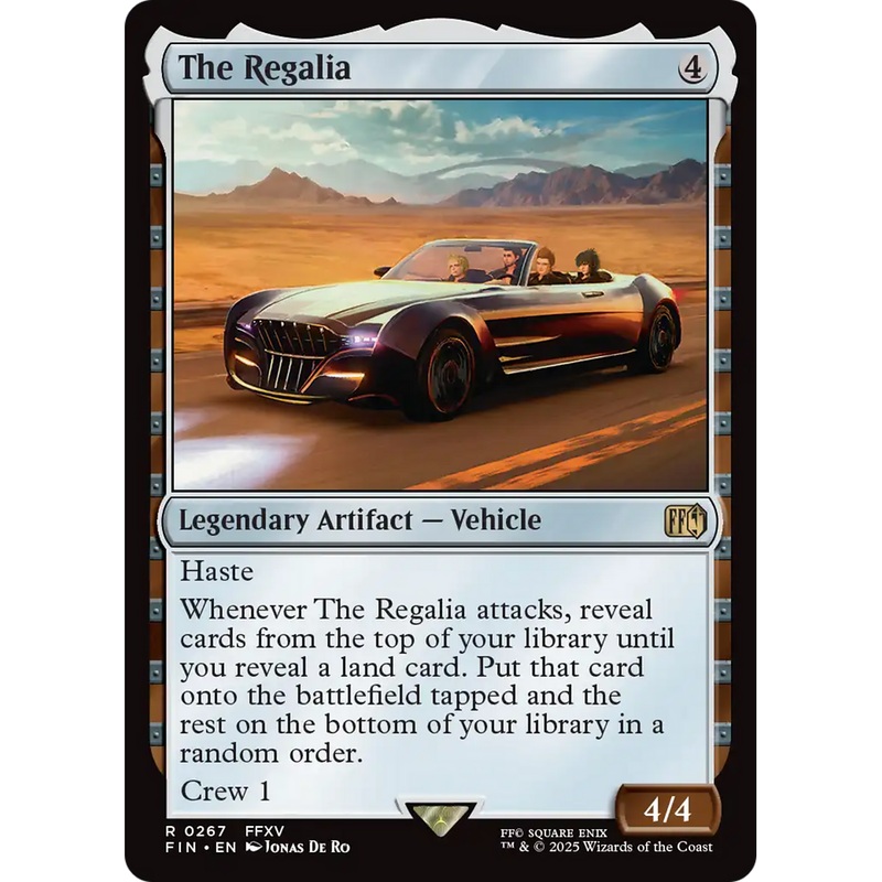 The Regalia (FIN-267) - FINAL FANTASY Foil