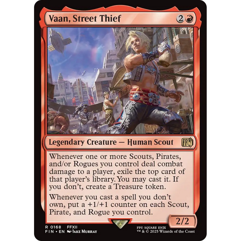 Vaan, Street Thief (FIN-168) - FINAL FANTASY Foil