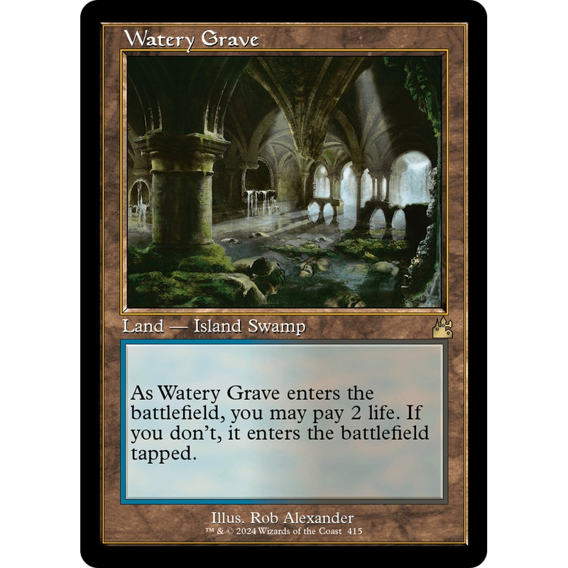 Watery Grave (RVR-415) - Ravnica Remastered