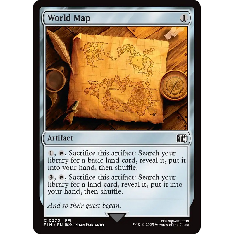 World Map (FIN-270) - FINAL FANTASY